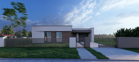 Duna-lakópark - Családi ház "D"